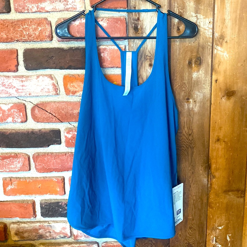 teal coastal tank